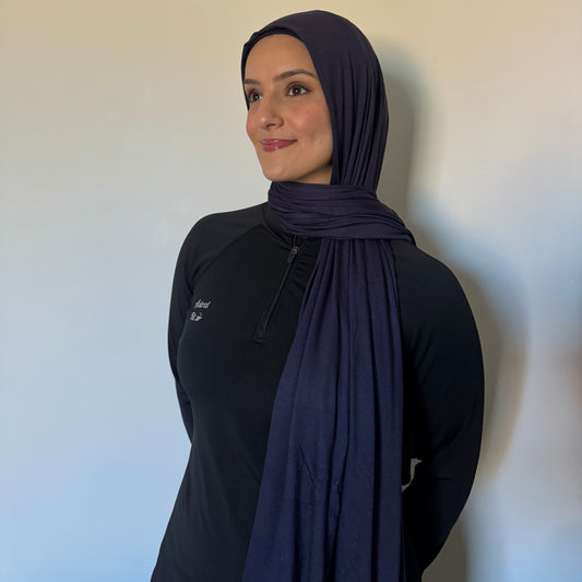 Jersey FitJab- Navy Blue